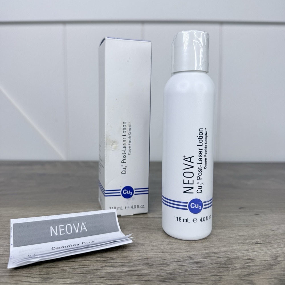NEOVA‎ Cu3 Post Laser Lotion 4.0 oz.  NEW